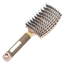 Load image into Gallery viewer, Spazzola per capelli massaggiante in setola di cinghiale
