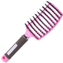 Load image into Gallery viewer, Spazzola per capelli massaggiante in setola di cinghiale
