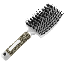 Load image into Gallery viewer, Spazzola per capelli massaggiante in setola di cinghiale
