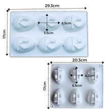 Load image into Gallery viewer, Stampo per torta in silicone mini coniglietto - Ozerty
