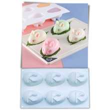 Load image into Gallery viewer, Stampo per torta in silicone mini coniglietto - Ozerty
