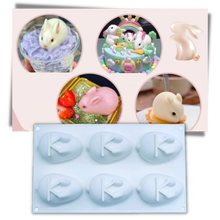 Load image into Gallery viewer, Stampo per torta in silicone mini coniglietto - Ozerty

