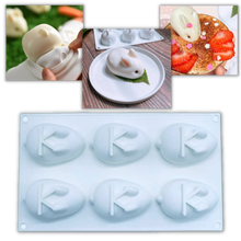 Load image into Gallery viewer, Stampo per torta in silicone mini coniglietto - Ozerty
