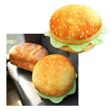 Load image into Gallery viewer, Cuscino ad hamburger in peluche - Ozerty
