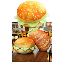 Load image into Gallery viewer, Cuscino ad hamburger in peluche - Ozerty
