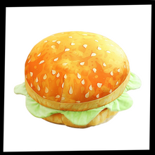 Load image into Gallery viewer, Cuscino ad hamburger in peluche - Ozerty
