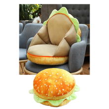 Load image into Gallery viewer, Cuscino ad hamburger in peluche
