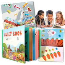 Carica l&#39;immagine nel visualizzatore di Gallery, Libro educativo Montessori per bambini - Ozerty
