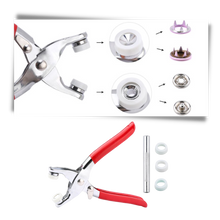 Load image into Gallery viewer, Confezione con bottone a pressione e pinza - Ozerty
