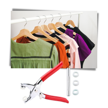 Load image into Gallery viewer, Confezione con bottone a pressione e pinza
