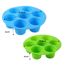 Load image into Gallery viewer, Vassoio rotondo per cupcake in silicone - Ozerty
