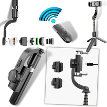 Load image into Gallery viewer, Stabilizzatore cardanico per telefono 3 in 1
