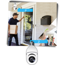 Carica l&#39;immagine nel visualizzatore di Gallery, Lampadina con telecamera intelligente
