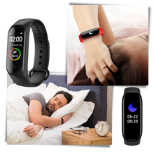 Load image into Gallery viewer, Bracciale per il monitoraggio del fitness e del sonno
