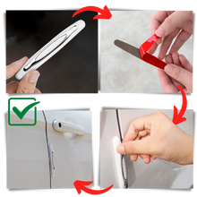 Load image into Gallery viewer, Confezione da 4 strisce di protezione per portiere dell&#39;auto - Ozerty

