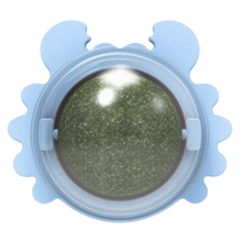 Load image into Gallery viewer, Giocattolo rotante a forma di palla di menta per gatti

