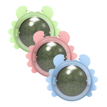 Load image into Gallery viewer, Giocattolo rotante a forma di palla di menta per gatti - Ozerty
