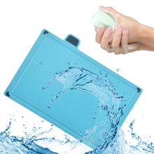 Load image into Gallery viewer, Set di taglieri 4 pezzi con supporto
