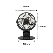 Load image into Gallery viewer, Ventola USB ricaricabile portatile - Ozerty
