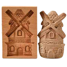 Load image into Gallery viewer, Stampo tagliabiscotti in legno
