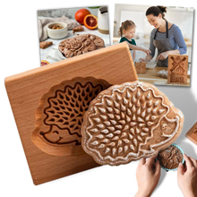 Load image into Gallery viewer, Stampo tagliabiscotti in legno - Ozerty
