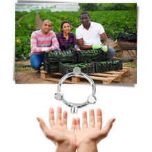 Carica l&#39;immagine nel visualizzatore di Gallery, Ugello a tre teste per l&#39;irrigazione del giardino - Ozerty
