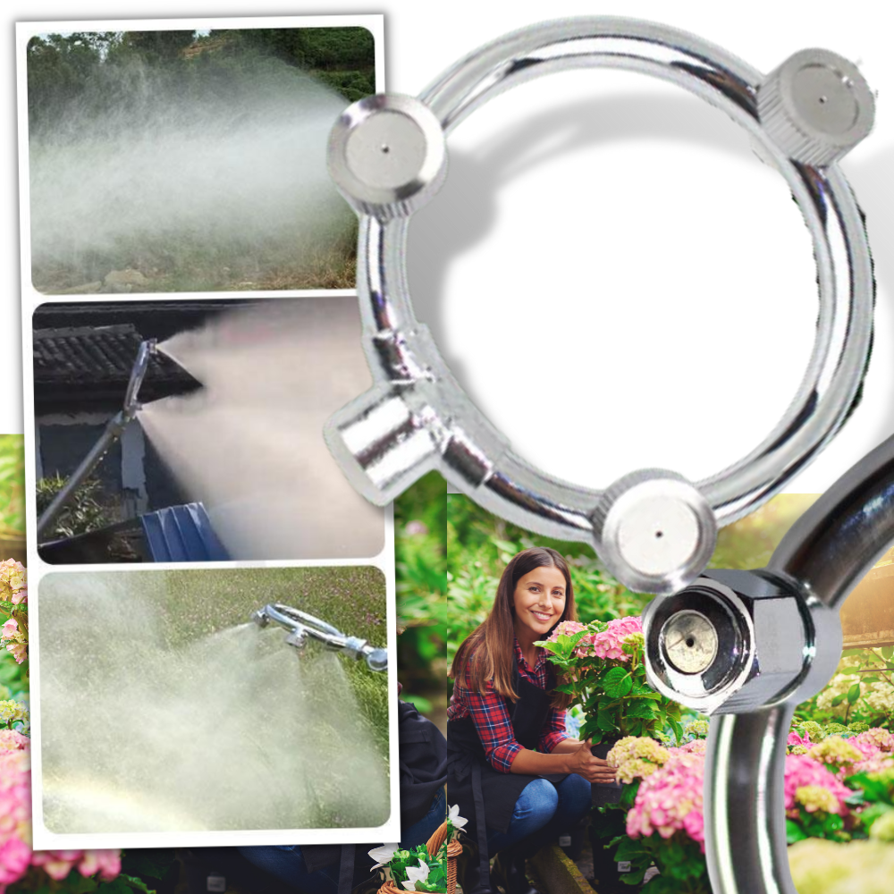 Ugello a tre teste per l'irrigazione del giardino - Ozerty