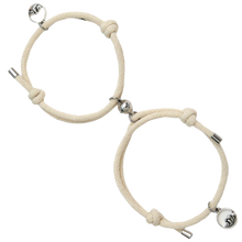 Load image into Gallery viewer, Set di 2 braccialetti magnetici per coppie
