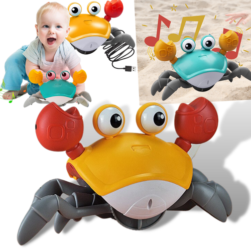 Granchio giocattolo con sensore di movimento - Ozerty