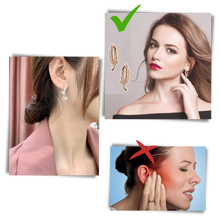 Carica l&#39;immagine nel visualizzatore di Gallery, Orecchini a croce in argento/oro - Ozerty
