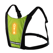 Load image into Gallery viewer, Gilet da ciclismo riflettente con LED - Ozerty
