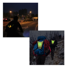 Load image into Gallery viewer, Gilet da ciclismo riflettente con LED - Ozerty
