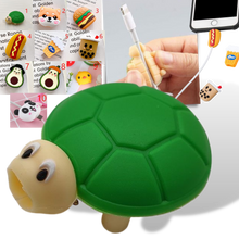 Load image into Gallery viewer, Protezioni per cavi di ricarica in confezione da 4 pezzi - Ozerty
