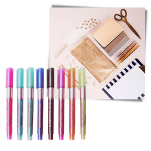 Load image into Gallery viewer, Set di 8 pennarelli a doppia linea - Ozerty
