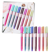 Load image into Gallery viewer, Set di 8 pennarelli a doppia linea
