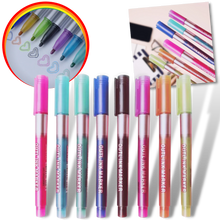 Load image into Gallery viewer, Set di 8 pennarelli a doppia linea - Ozerty
