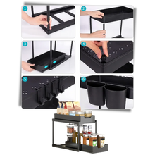 Load image into Gallery viewer, Portaspezie da cucina a doppio cassetto - Ozerty
