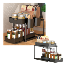 Load image into Gallery viewer, Portaspezie da cucina a doppio cassetto - Ozerty
