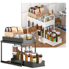Load image into Gallery viewer, Portaspezie da cucina a doppio cassetto - Ozerty
