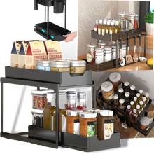 Load image into Gallery viewer, Portaspezie da cucina a doppio cassetto - Ozerty
