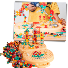 Load image into Gallery viewer, Kit di puzzle educativi e trapani - Ozerty
