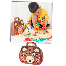 Load image into Gallery viewer, Kit di puzzle educativi e trapani - Ozerty
