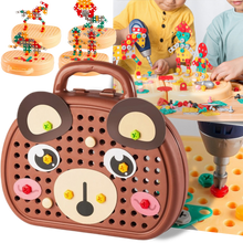 Load image into Gallery viewer, Kit di puzzle educativi e trapani - Ozerty
