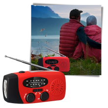 Load image into Gallery viewer, Radio d&#39;emergenza con dinamo multifunzionale - Ozerty
