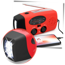 Load image into Gallery viewer, Radio d&#39;emergenza con dinamo multifunzionale - Ozerty
