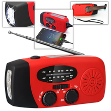 Load image into Gallery viewer, Radio d&#39;emergenza con dinamo multifunzionale - Ozerty
