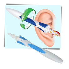 Load image into Gallery viewer, Strumento per la pulizia delle orecchie a spirale in silicone - Ozerty
