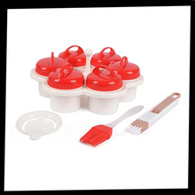 Load image into Gallery viewer, Confezione di 6 cuociuova a forma di fantasia - Ozerty
