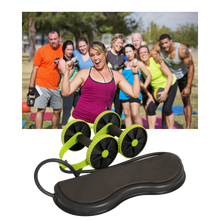 Load image into Gallery viewer, Rulli addominali con bande di resistenza
