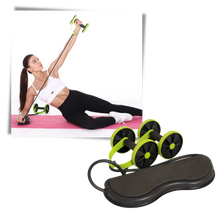 Load image into Gallery viewer, Rulli addominali con bande di resistenza - Ozerty
